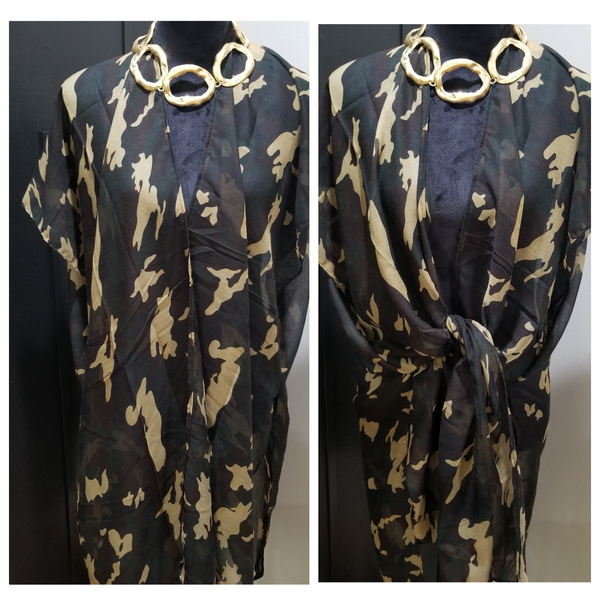 Camo Kimono