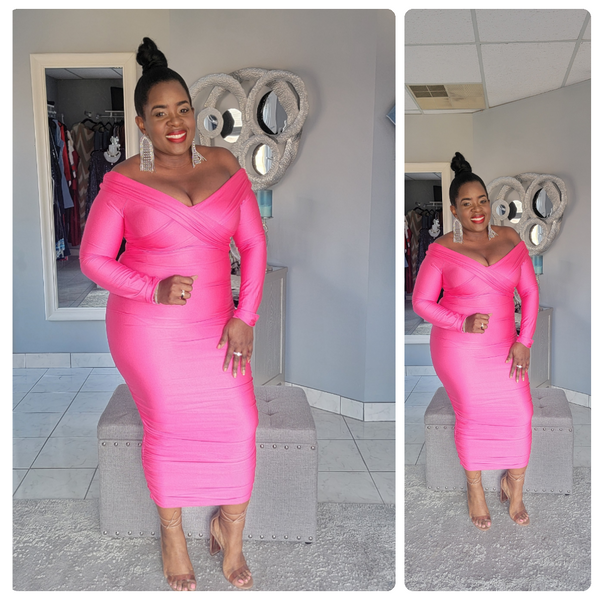 Cici Pink Dress
