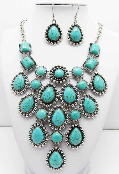 Teal Necklace
