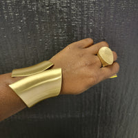 Brushed Shera Bracelet Stack