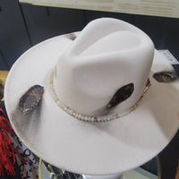 Burned Designer Hat