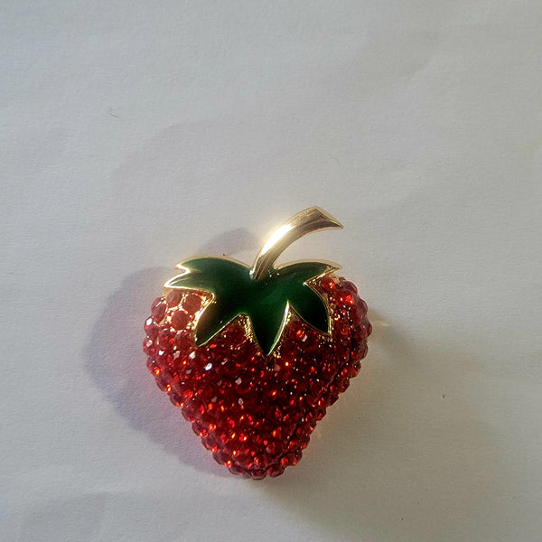 Strawberry Brooch