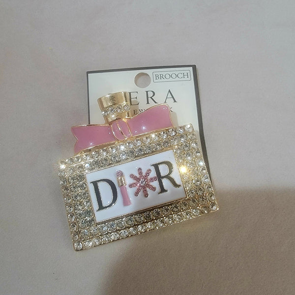 D Box Brooch