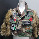 Fur Camo Jacket