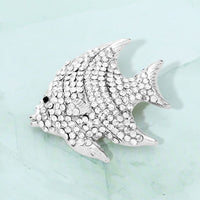 Fish tail brooch