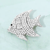 Fish tail brooch