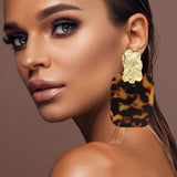 Cheetah Loche Earrings