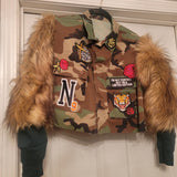 Fur Camo Jacket