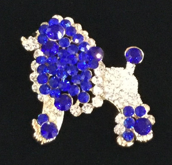 Poodle Brooch