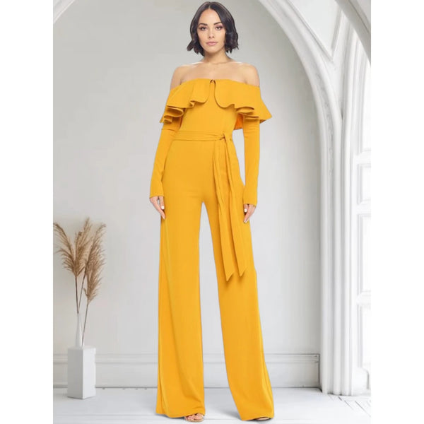 Mustard Sensation Jumpsuit