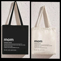 Definition a Mom Tote