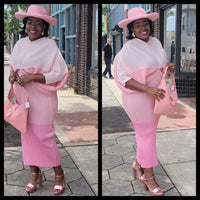 The Lowell Pink Midi Dress