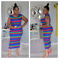 Reicy Stripe Dress