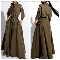 Janie Olive Dress