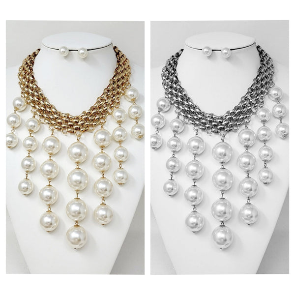 Pearl Drop Necklace