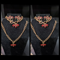 Red Busy Bee Set