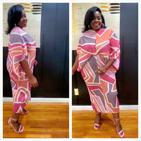 Artsy Abstract Dress