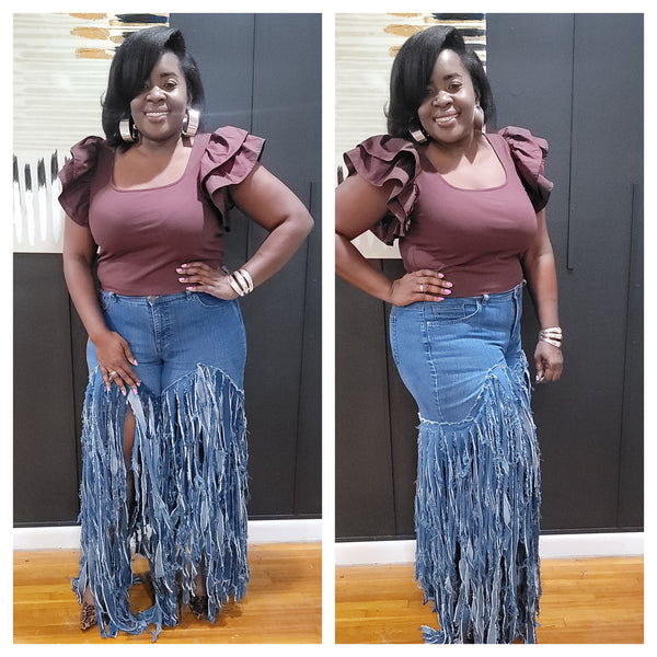 Godi Fringe Pants