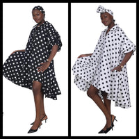 Raven Polka Dot Dress