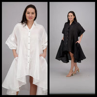 Raven Solid Dress
