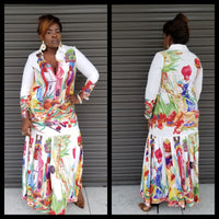 Larney Artsy Maxi Dress