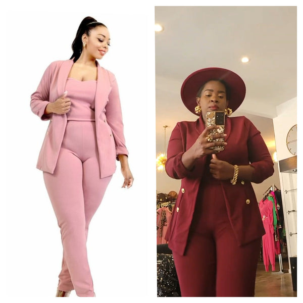 Mauve Weatherington Suit
