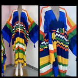 Stripe Nedra Kimono