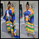 Stripe Nedra Kimono