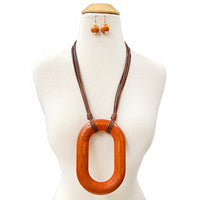 Kaloe Wooden Necklace