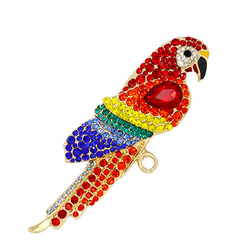 Parrot Brooch