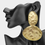 Leguna Bold Brushed Earrings