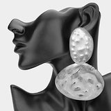 Leguna Bold Brushed Earrings