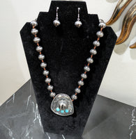 Cowgirl Necklace Set