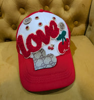 Red Love Junkie Cap