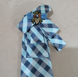 Plaid Bee Tie