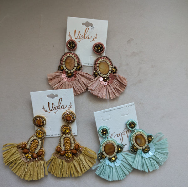 Laney Natural Earrings