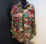 Guilty Love Red Rose Jacket