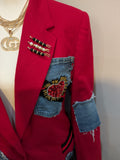 Red In Love Blazer