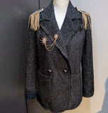 Glam Tweed Blazer