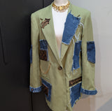 Sage in Signature Blazer