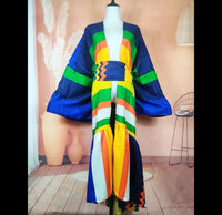 Melly Stripe Kimono