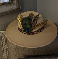 Reece Custom Feather Hat