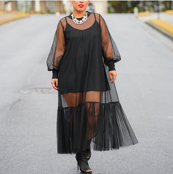 Helena Sheer Dress