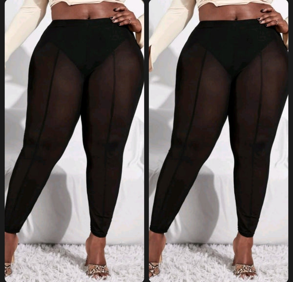 Stripe Tights Pants