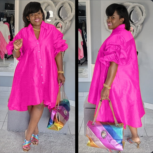 Raven Solid Dress