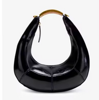 Abstract Hobo Bag