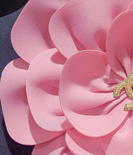 Pretty Peplum Pink Rose
