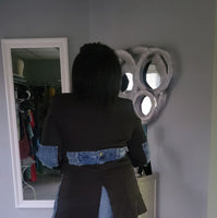 Denim Patchwork Blazer