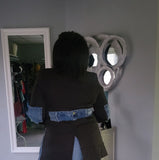 Denim Patchwork Blazer