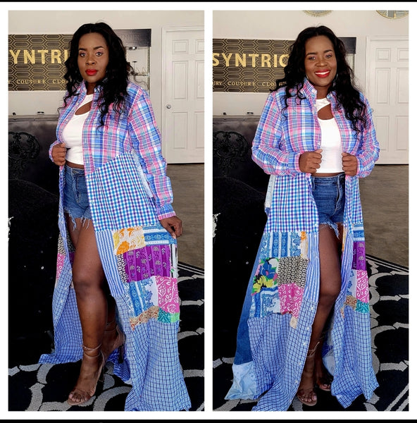 Raina Patchwork Dress